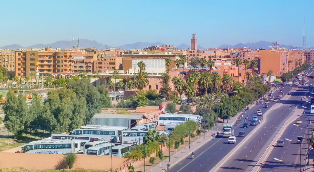 Hotel Mogador Express Gueliz Marrakesch Exterior foto